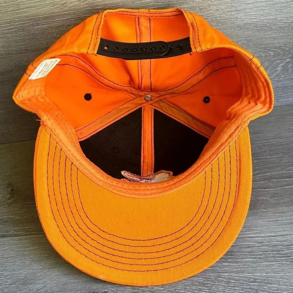 Baltimore Orioles MLB NWOT SGA LE Snapback hat Orange / Black - Picture 4 of 5